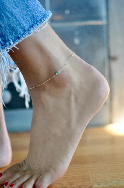 HADLEY EVIL EYE ANKLET