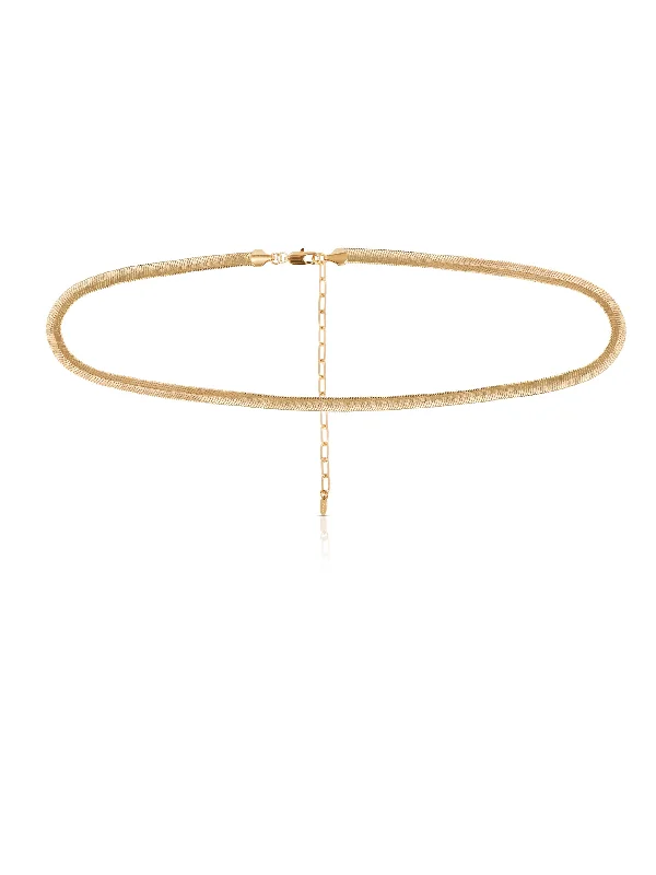 Unmissable Jewelry Sale – Shop Before It's Too Late Gold Herringbone Waist Chain