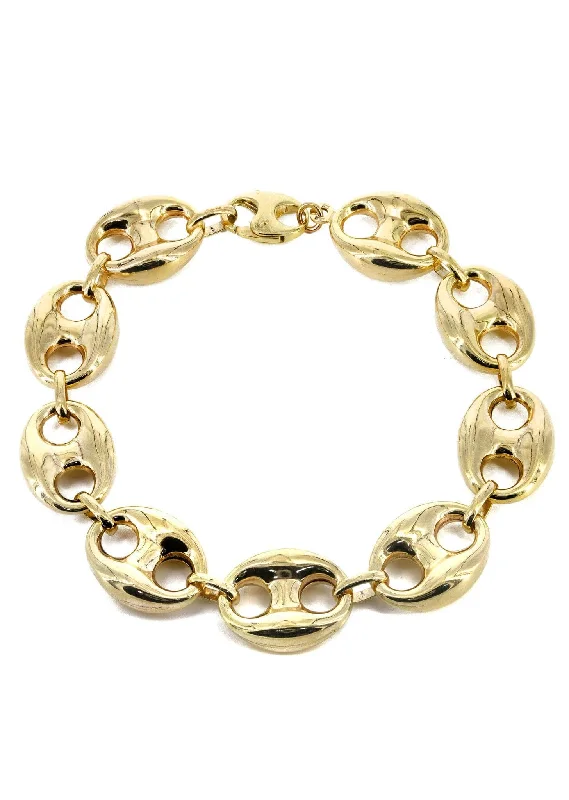 Exclusive Gemstone Jewelry Markdowns – Shop Now Semi Solid Mens Puff Bracelet 10K Yellow Gold Exclusive Gemstone Jewelry Markdowns – Shop Now Semi Solid Mens Puff Bracelet 10K Yellow Gold