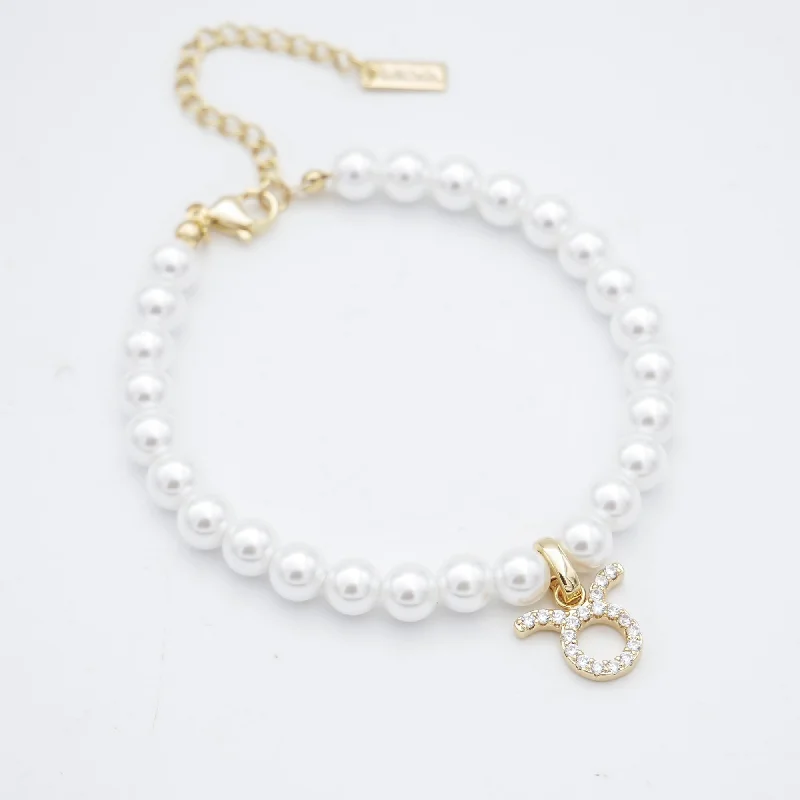 Shine In Style – Shop Jewelry Discounts Today ICY Pearl Zodiac Anklet