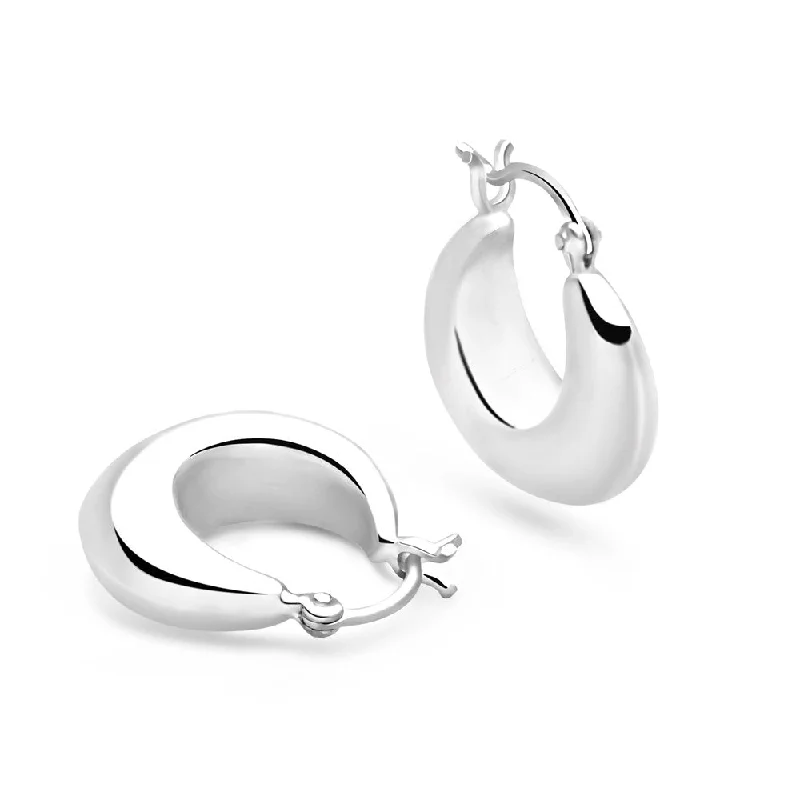 Shop Handcrafted Jewelry At Special Promotional Rates Classic Chunky Hoops