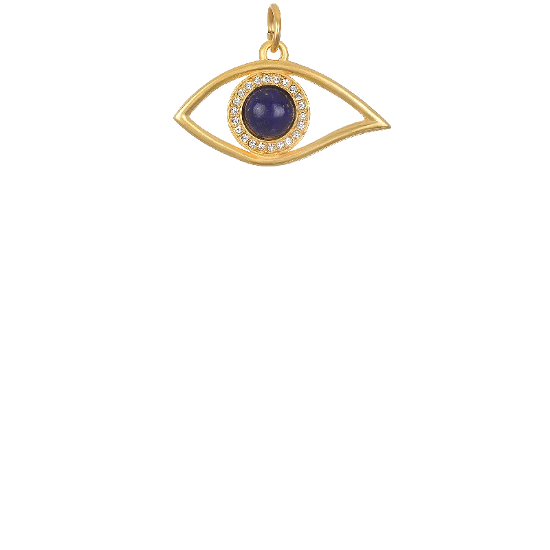 Don't Miss These Dazzling Jewelry Discounts Lapis Evil Eye Charm