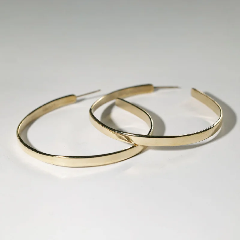 Large Plana Hoop Earrings