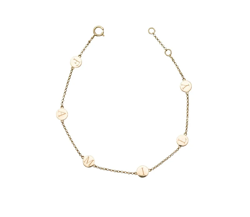 Shop Handcrafted Jewelry At Special Promotional Rates Family Bracelet Gold