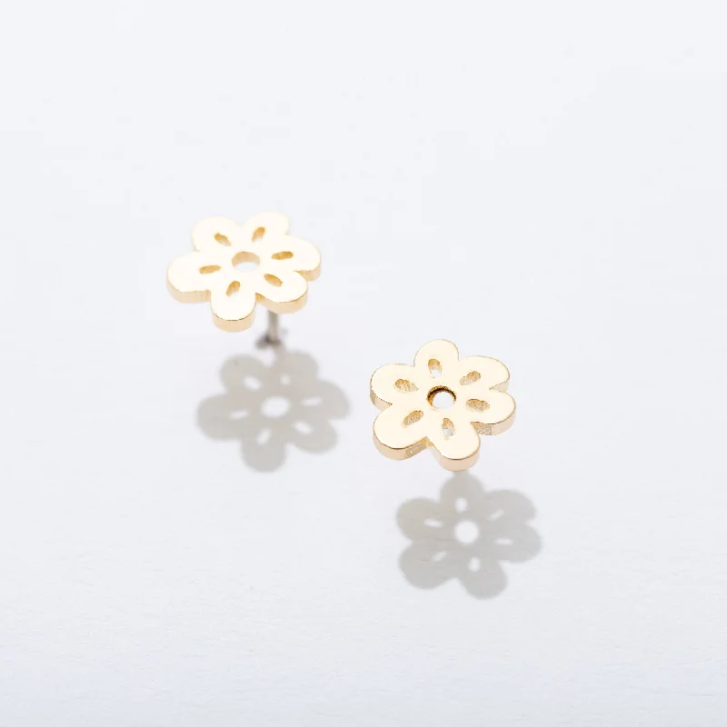 Little Polkadot Flower Stud Earrings