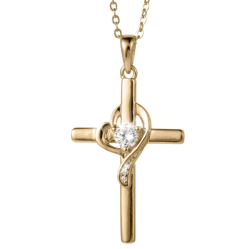Seasonal Jewelry Sale – Upgrade Your Collection Love’s Embrace Cross Pendant