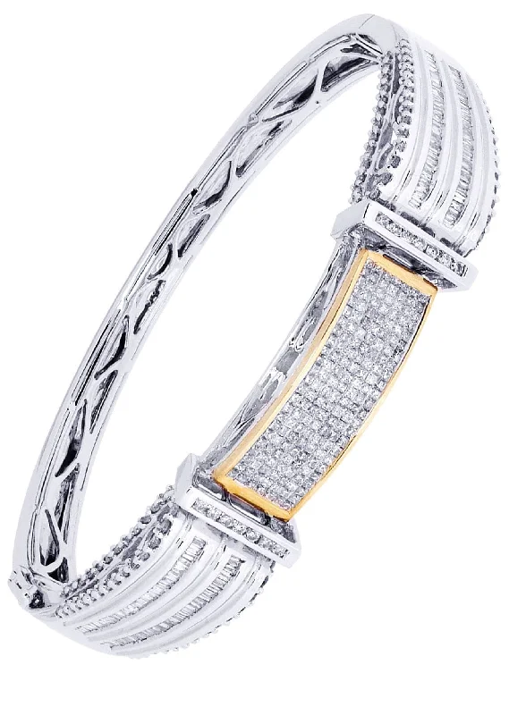 Once-A-Year Jewelry Sale – Grab Your Favorites Now Mens Diamond Bangle White Gold| 2.24 Carats| 34.94 Grams Once-A-Year Jewelry Sale – Grab Your Favorites Now Mens Diamond Bangle White Gold| 2.24 Carats| 34.94 Grams