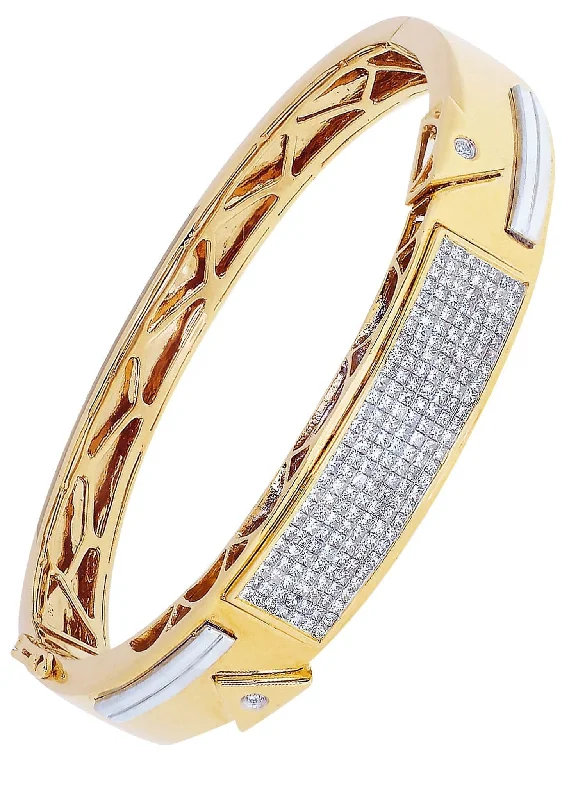 High-End Sparkle, Low-End Prices – Shop Now Mens Diamond Bracelet Yellow Gold| 2.36 Carats| 44.34 Grams High-End Sparkle, Low-End Prices – Shop Now Mens Diamond Bracelet Yellow Gold| 2.36 Carats| 44.34 Grams