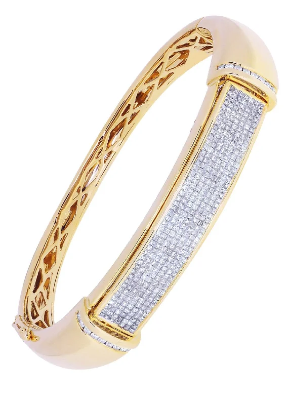 Big Savings On Your Favorite Jewelry Pieces Mens Diamond Bangle Yellow Gold| 2.97 Carats| 38.85 Grams Big Savings On Your Favorite Jewelry Pieces Mens Diamond Bangle Yellow Gold| 2.97 Carats| 38.85 Grams