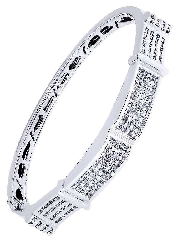 Jewelry Clearance Event – Last Chance For Stunning Deals Mens Diamond Bangle White Gold| 3.47 Carats| 40.28 Grams Jewelry Clearance Event – Last Chance For Stunning Deals Mens Diamond Bangle White Gold| 3.47 Carats| 40.28 Grams