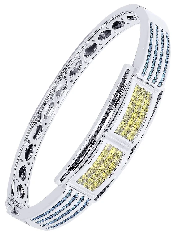 Upgrade Your Collection With Our Limited-Time Jewelry Sale Mens Diamond Bangle White Gold| 3.74 Carats| 41.51 Grams Upgrade Your Collection With Our Limited-Time Jewelry Sale Mens Diamond Bangle White Gold| 3.74 Carats| 41.51 Grams