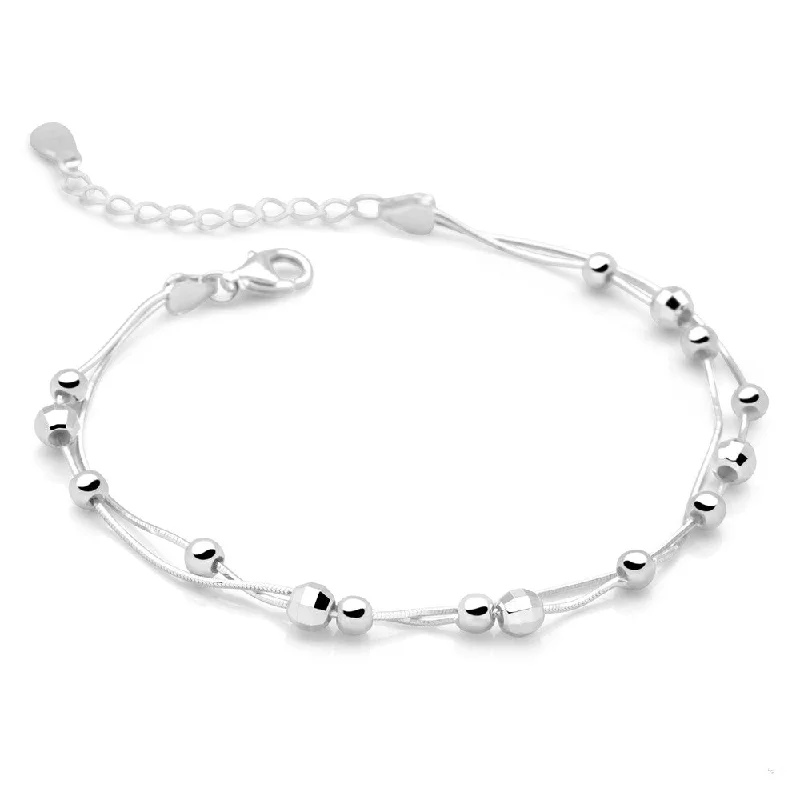 Adjustable Charm Bracelets For A Perfect Fit Mirror Ball Bracelet