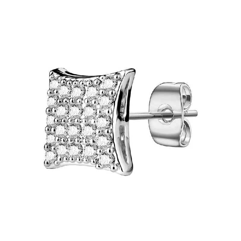 Mister Solitaire Stud Earring - 925