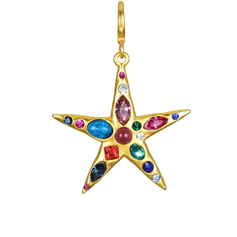 High-End Sparkle, Low-End Prices – Jewelry Sale Live Mosaic Star Clip-On Charm