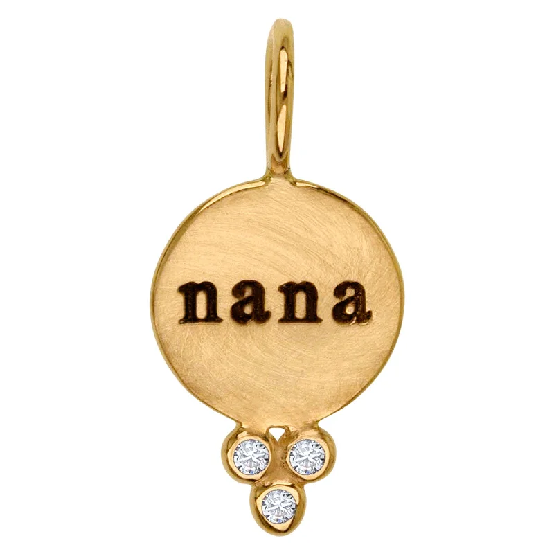 Nana Round Charm