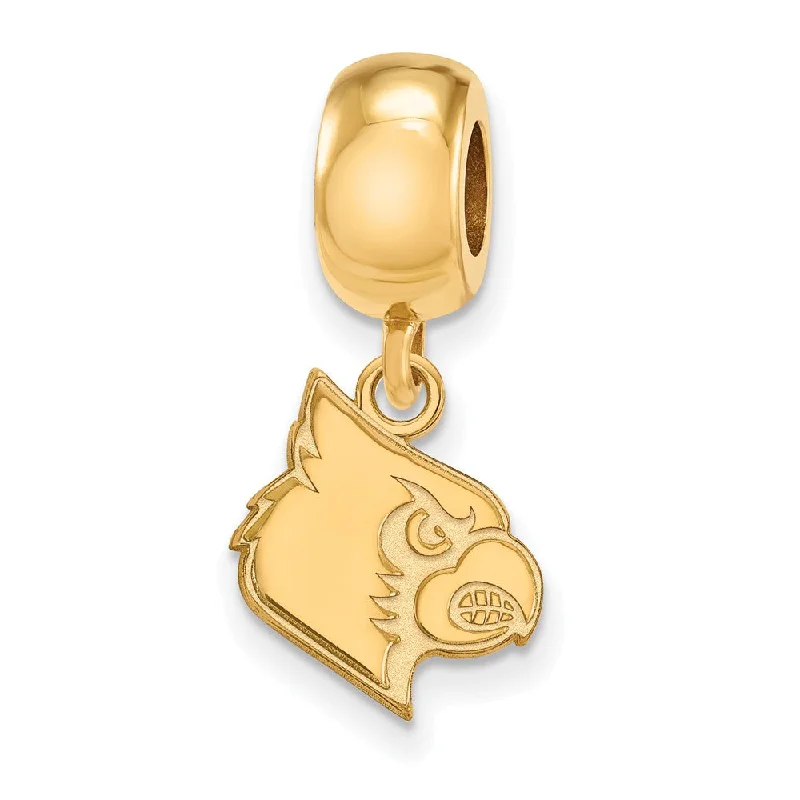 Sparkle For Less – Shop Jewelry Deals Now 14k Gold Plated Silver University of Louisville Sm Dangle Bead Charm