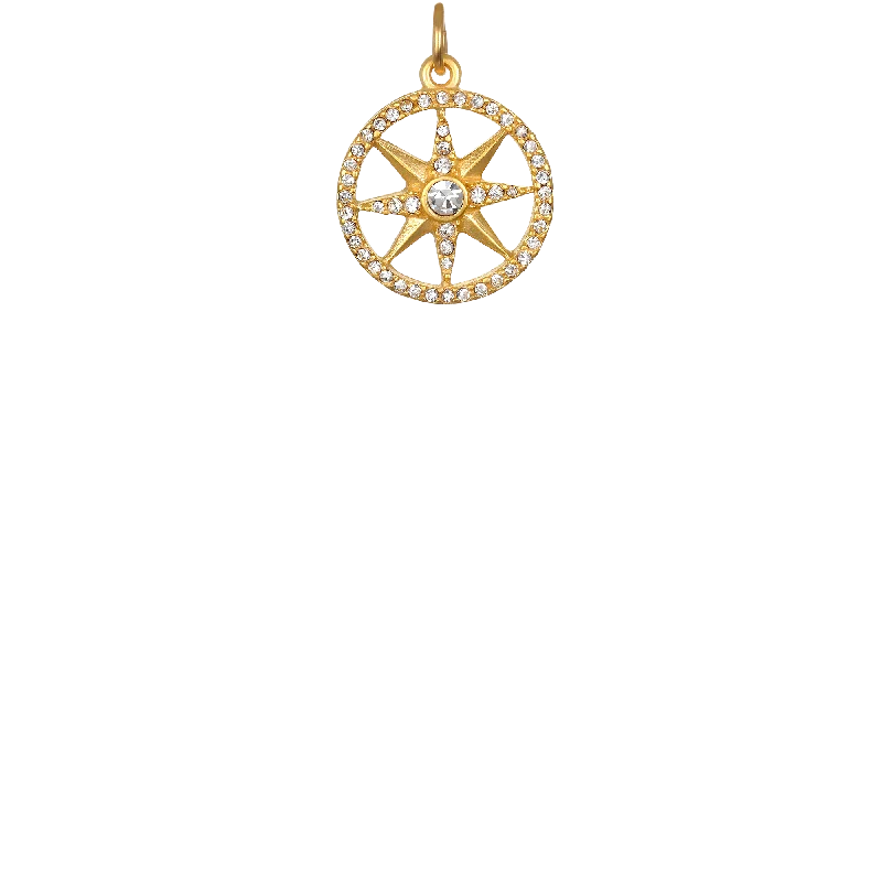 Once-A-Year Jewelry Deals – Shop Before They’Re Gone Pavé Compass Charm
