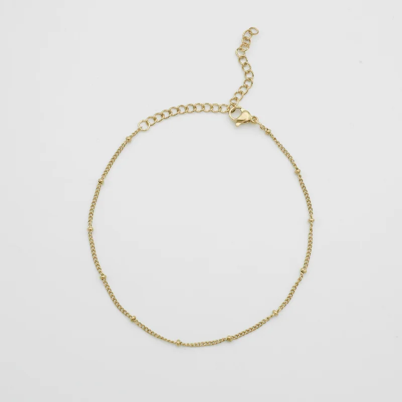 Shop High-Quality Jewelry At Jaw-Dropping Discounts Pia Sphere Ball Anklet