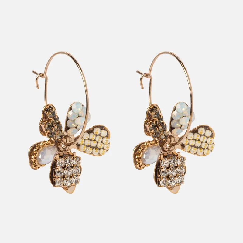Unique Jewelry For Less – Shop The Sale Now Primrose Drop Hoop Earrings