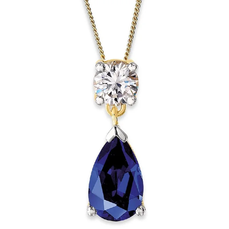 Tru-Sapphire Chéri Amour Pendant