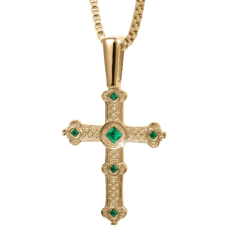 Luxury Handcrafted Jewelry For Elegant Looks Sentinel Cross Pendant