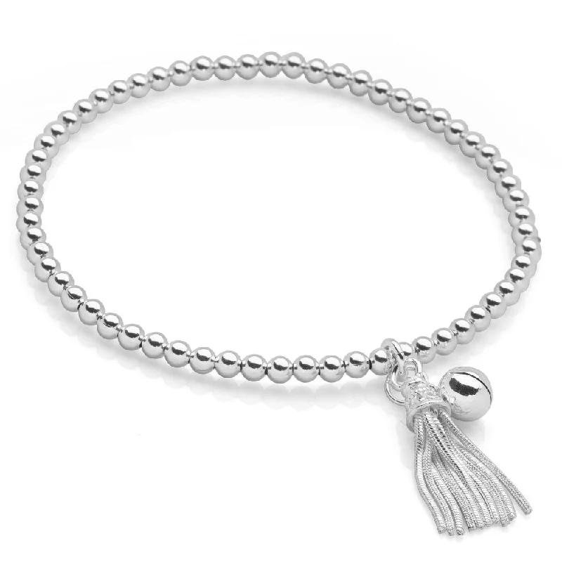 Silver Tassel Bracelet