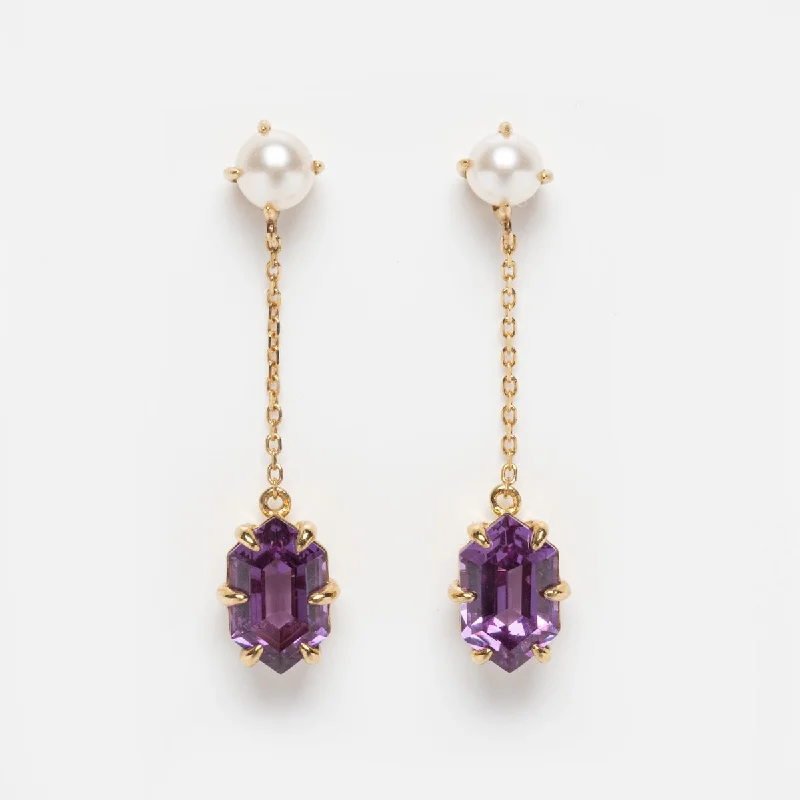 Get Your Favorite Jewelry At The Best Price Solid Gold 2024 June Capsule Classic Alexandrite and Pearl Drop Earrings Get Your Favorite Jewelry At The Best Price Solid Gold 2024 June Capsule Classic Alexandrite and Pearl Drop Earrings