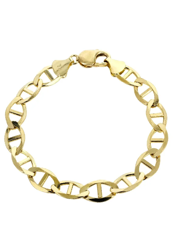 Luxury Meets Affordability – Jewelry Sale Live Now Solid Mens Mariner Bracelet 10K Yellow Gold Luxury Meets Affordability – Jewelry Sale Live Now Solid Mens Mariner Bracelet 10K Yellow Gold