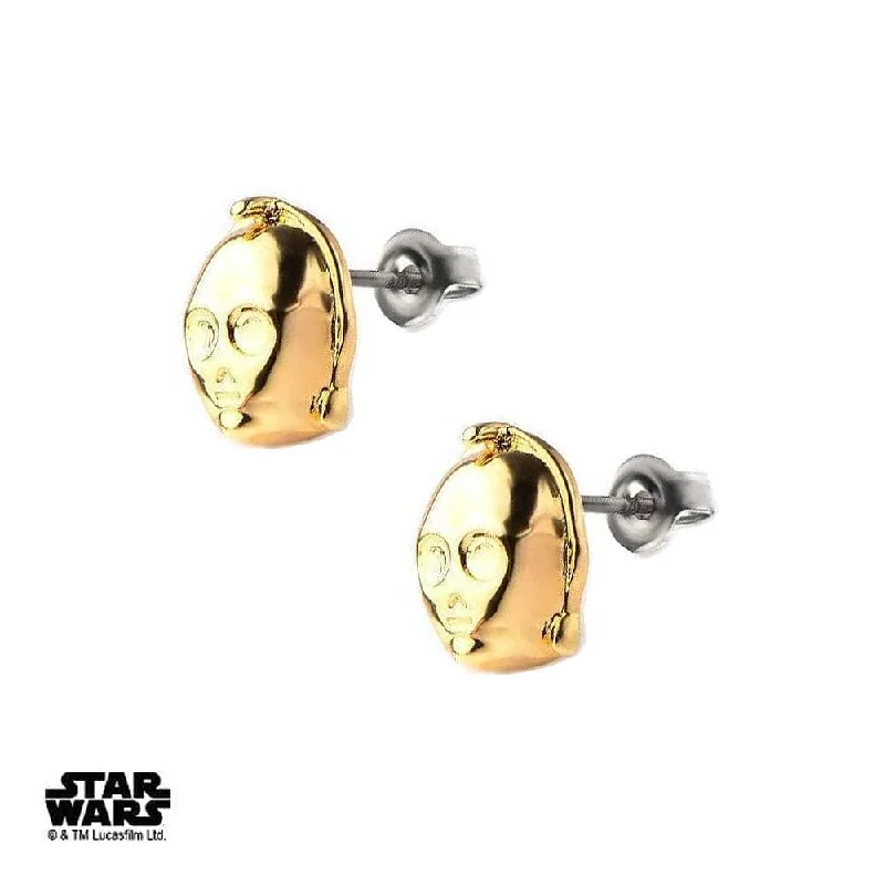 Star Wars™ C-3PO Stud Earrings