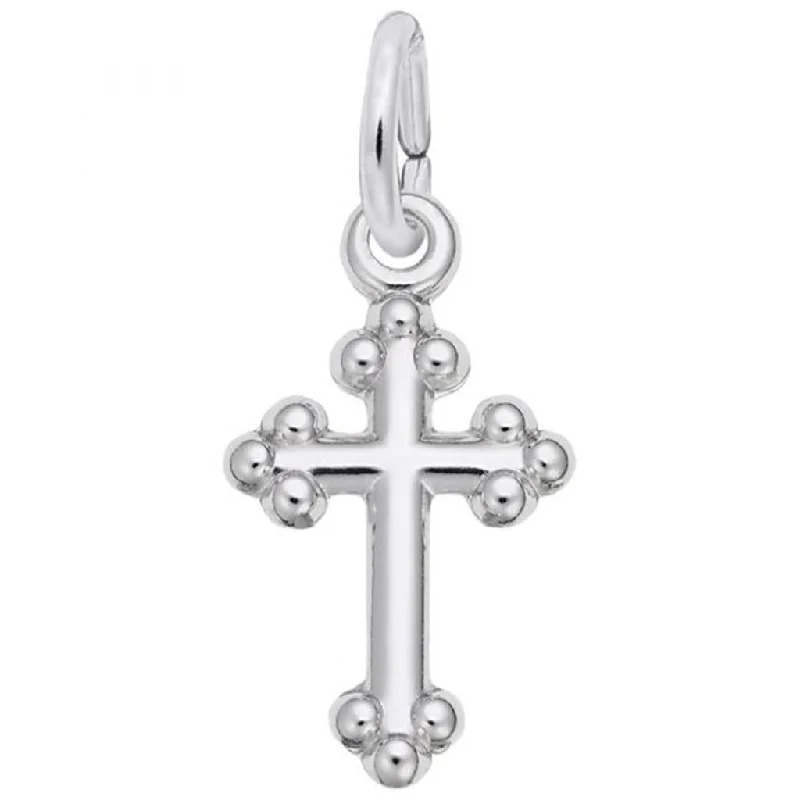 Grab Stylish Jewelry Before The Sale Ends Sterling Silver Bottony Cross Charm