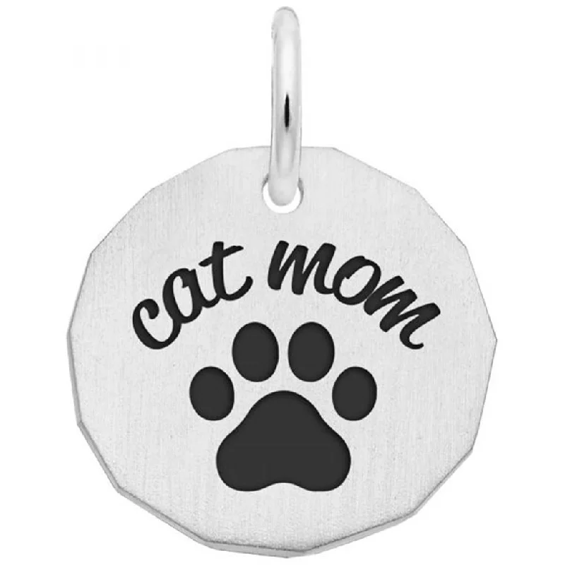 Exclusive Gemstone Jewelry At Special Prices Sterling Silver Cat Mom Charm