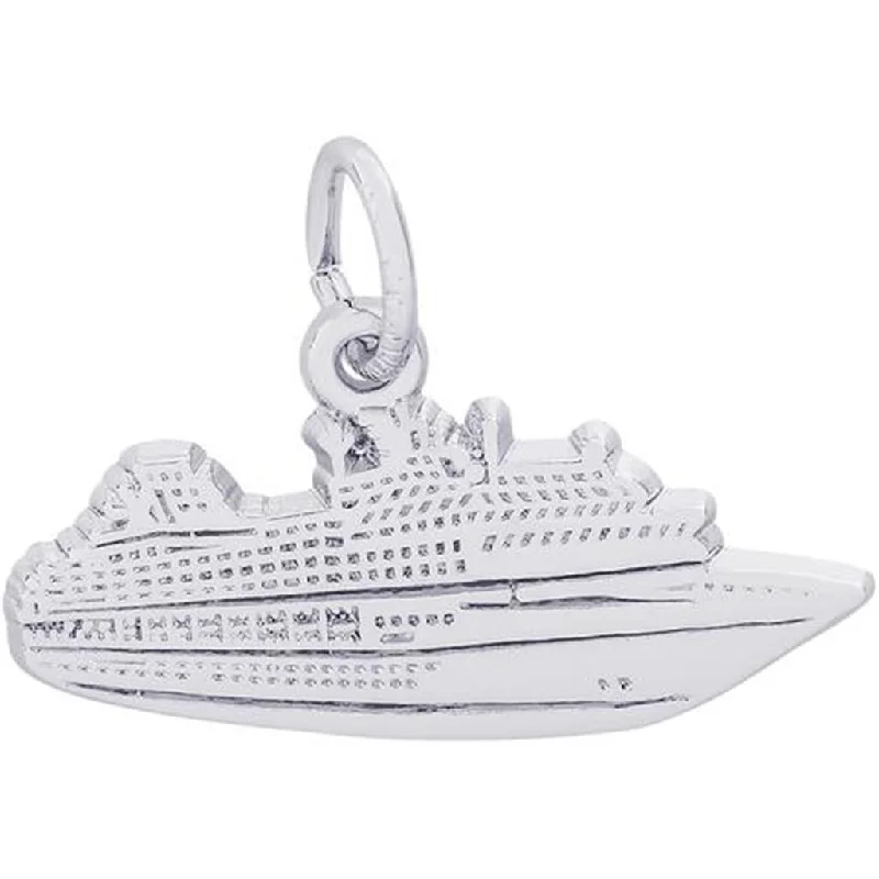Elegant Jewelry Pieces At Unbelievable Prices Sterling Silver Cruise Ship Charm