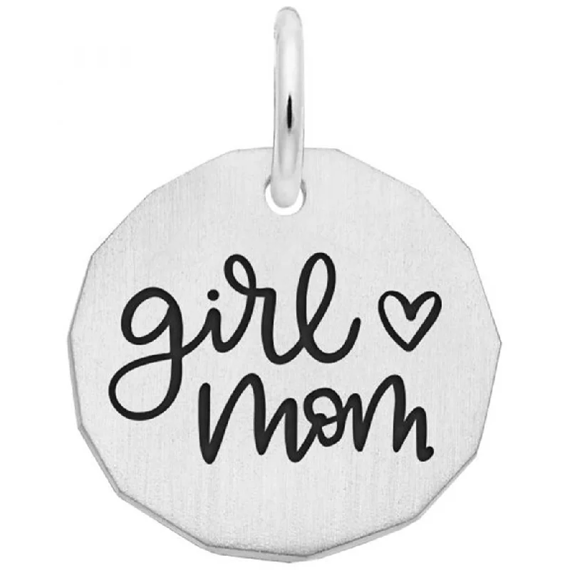 Gorgeous Jewelry, Limited-Time Savings Sterling Silver Girl Mom Charm