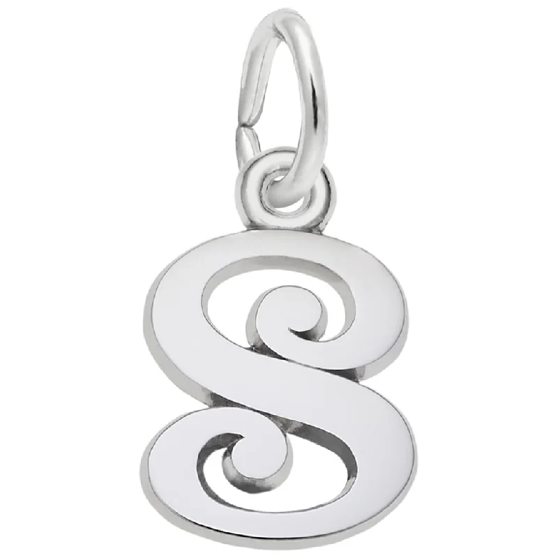 Chic And Stylish Jewelry At Exclusive Prices Sterling Silver Initial S Charm