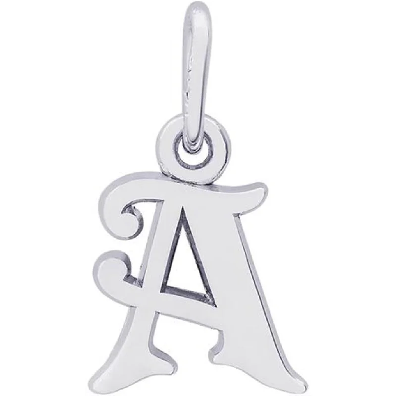 Dazzle With Discounts – Shop Jewelry On Sale Sterling Silver Letter A Charm