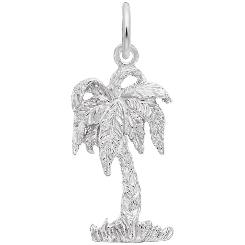 Sterling Silver Palm Tree Charm