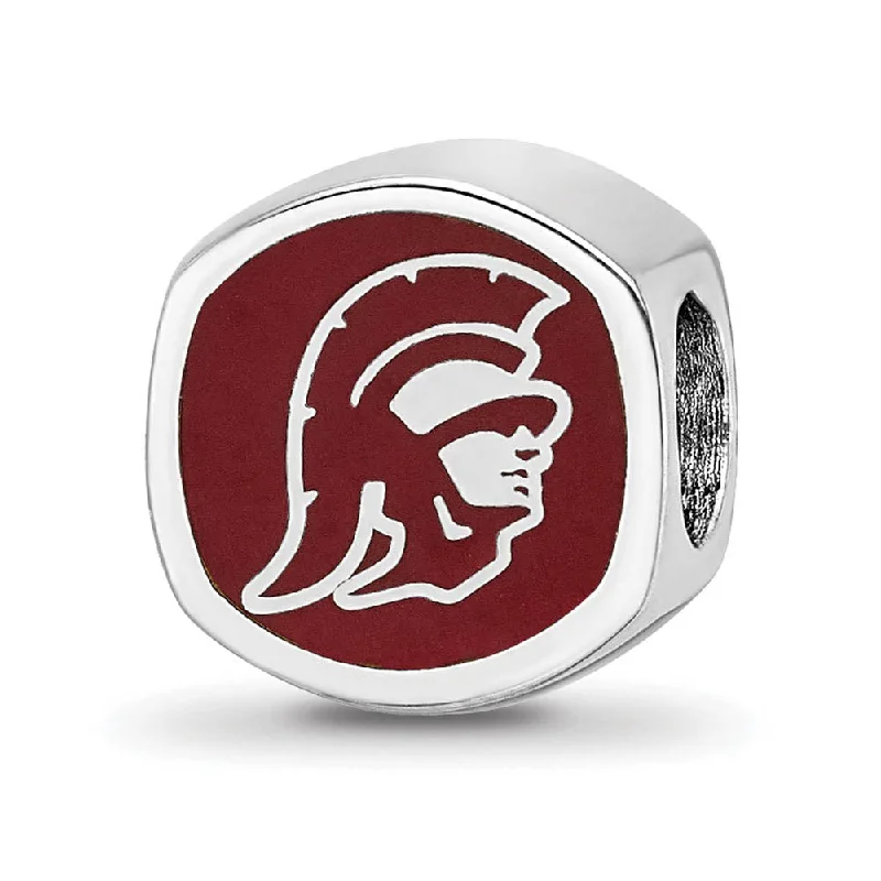 Sparkle For Less – Shop Our Limited-Time Jewelry Deals Sterling Silver Rhodium Plated U. of Southern Cal. Enamel Cushion Bead Sparkle For Less – Shop Our Limited-Time Jewelry Deals Sterling Silver Rhodium Plated U. of Southern Cal. Enamel Cushion Bead