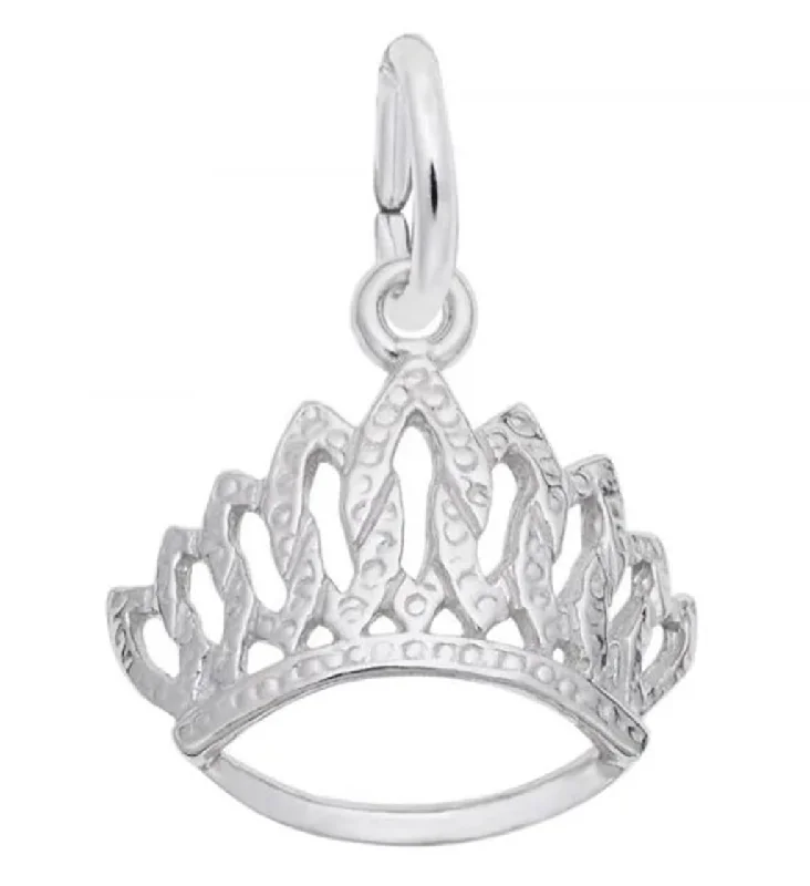 Special Sale On Handcrafted Jewelry – Shop Today Sterling Silver Tiara Charm