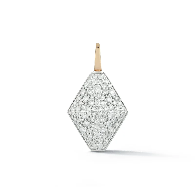 Shop Jewelry That Shines Without The High Price SYDNEY TWO TONE 18K DIAMOND ORIGAMI CHARM Shop Jewelry That Shines Without The High Price SYDNEY TWO TONE 18K DIAMOND ORIGAMI CHARM