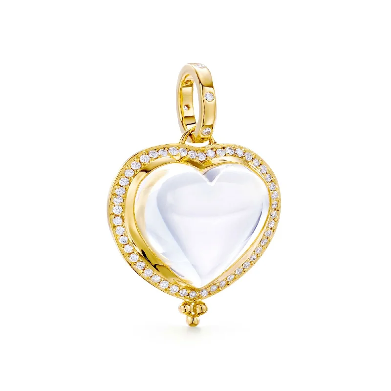 Affordable Glamour – Must-Have Jewelry At Special Rates Temple St. Clair Diamond Pavé Heart Pendant Affordable Glamour – Must-Have Jewelry At Special Rates Temple St. Clair Diamond Pavé Heart Pendant