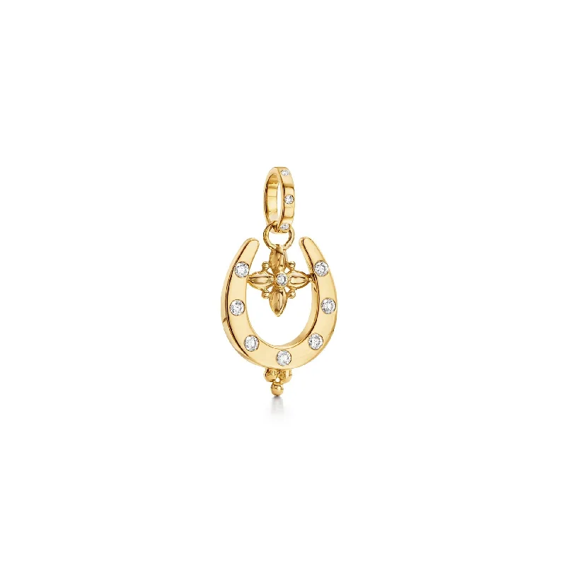 Eco-Friendly Sustainable Jewelry For Conscious Buyers Temple St. Clair Horseshoe Pendant Eco-Friendly Sustainable Jewelry For Conscious Buyers Temple St. Clair Horseshoe Pendant