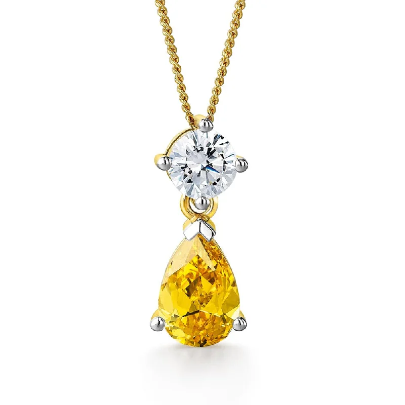 The Ultimate Jewelry Sale – Exclusive Styles At Great Prices Yellow Teardrop Pendant The Ultimate Jewelry Sale – Exclusive Styles At Great Prices Yellow Teardrop Pendant