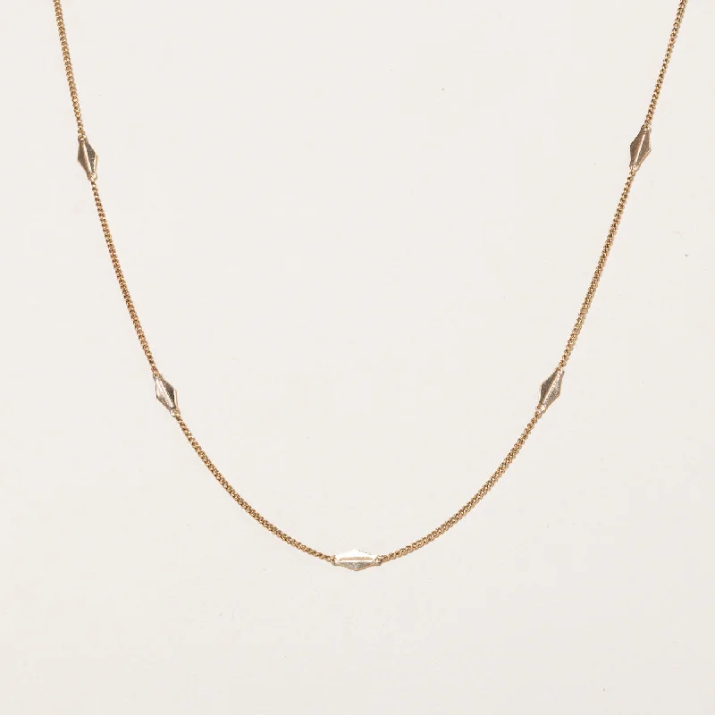 10k Yellow Gold Necklace | 20" |