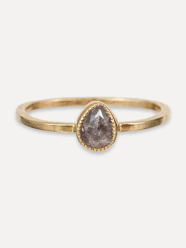 Flash Sale On Elegant Jewelry – Don't Miss Out 14K Lavender Diamond Stacking Band