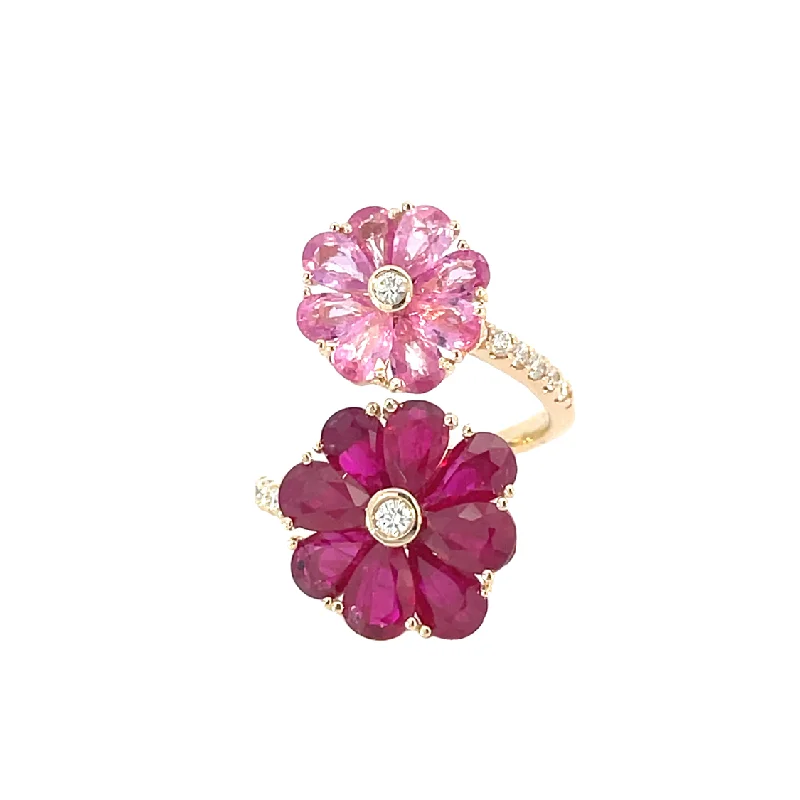 Shine In Style – Shop Jewelry Discounts Today 14k Oversized Ruby/Pink Sapphire Diamoind Ring Shine In Style – Shop Jewelry Discounts Today 14k Oversized Ruby/Pink Sapphire Diamoind Ring
