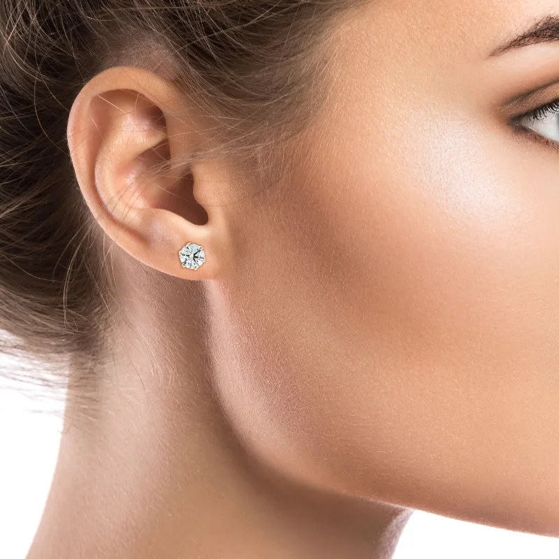 Unmissable Jewelry Discounts – Elevate Your Look For Less 2 Carat Total Weight D-F Colorless VS Clarity Ideal Cut IGI Certified Lab Created Round Brilliant Diamond Stud Earrings in 14k Yellow Gold 6-Prong Setting Unmissable Jewelry Discounts – Elevate Your Look For Less 2 Carat Total Weight D-F Colorless VS Clarity Ideal Cut IGI Certified Lab Created Round Brilliant Diamond Stud Earrings in 14k Yellow Gold 6-Prong Setting