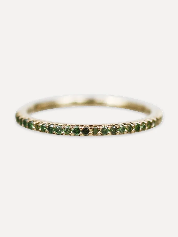 Shop Handcrafted Jewelry At Special Promotional Rates 14K Austyn Green Diamond Ring