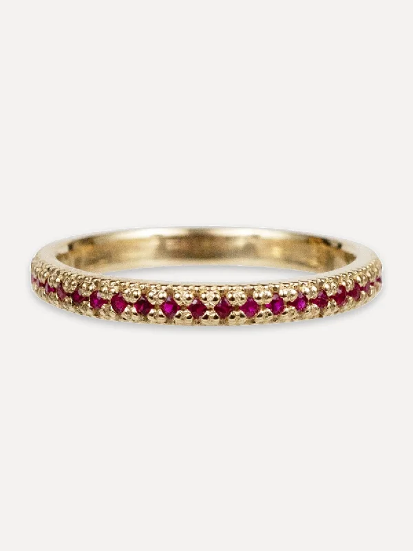 14K Dannielle Ruby Ring