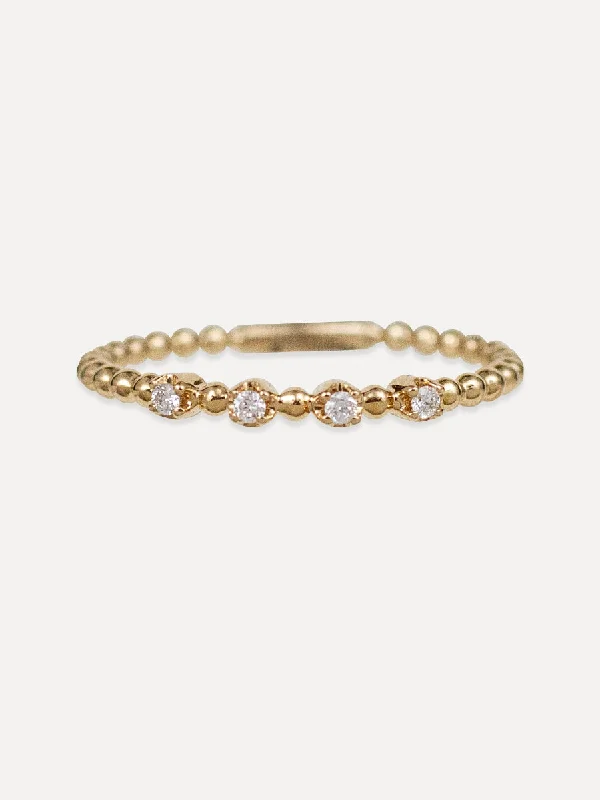 Jewelry Clearance Event – Last Chance For Stunning Deals 14K Delicate Beaded Diamond Stacking Band Jewelry Clearance Event – Last Chance For Stunning Deals 14K Delicate Beaded Diamond Stacking Band