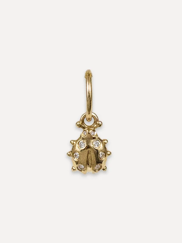 Limited-Time Jewelry Sale – Don't Miss Out On Dazzling Discounts 14K Diamond Ladybug Charm